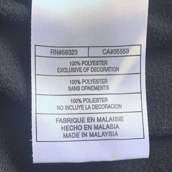 Nike Full Zip Light Weight Jacket Women M Black W/White Cording Pockets Raglan - Picture 12 of 12